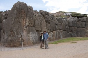 The size of the rocks, 120 metric tons