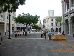 Guayaquil downtown.