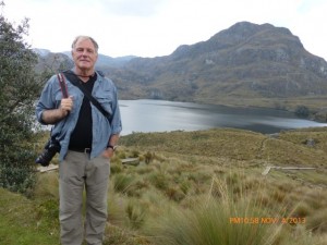 The scenery in Cajas National Pak