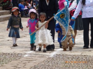 Leading the parade!