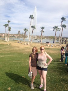 Nahanni and Berniece at Fountain Hills.