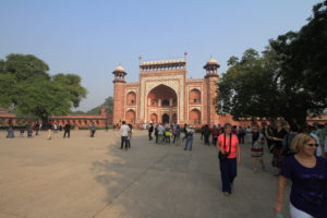 Entrance to Taj Mahal 