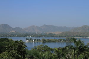 The lake from our hotel room.