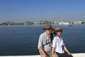 Enjoying the day on Lake Pichola