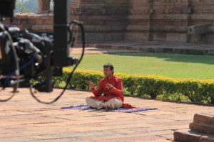 Took in a video shoot at Aihole