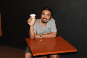 Subash first Starbucks coffee